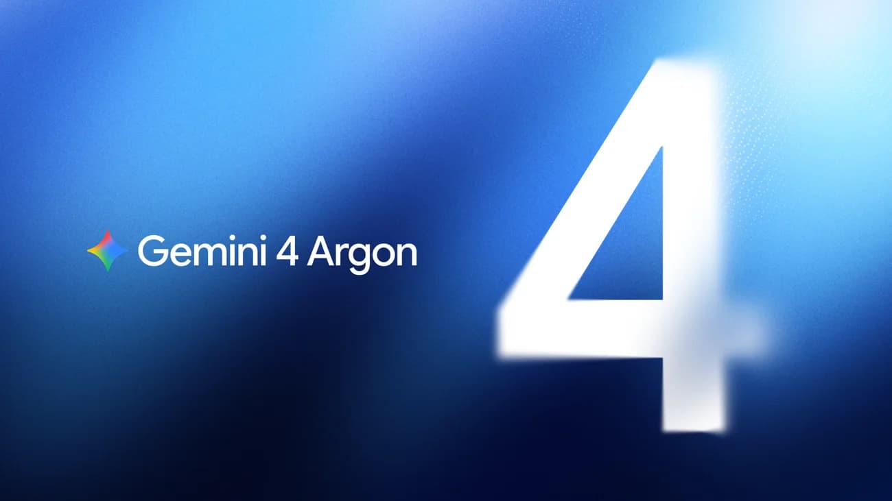 Gemini 4 Argon announcement artwork