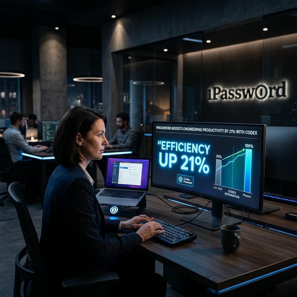 1Password Boosts Engineering Productivity by 21% with Codex