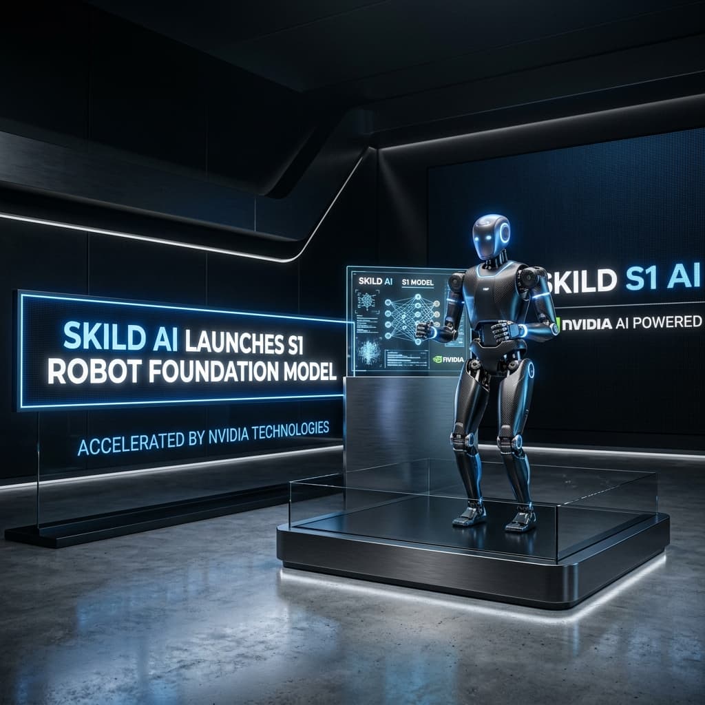 Skild AI Launches S1 Robot Foundation Model Using NVIDIA Technologies